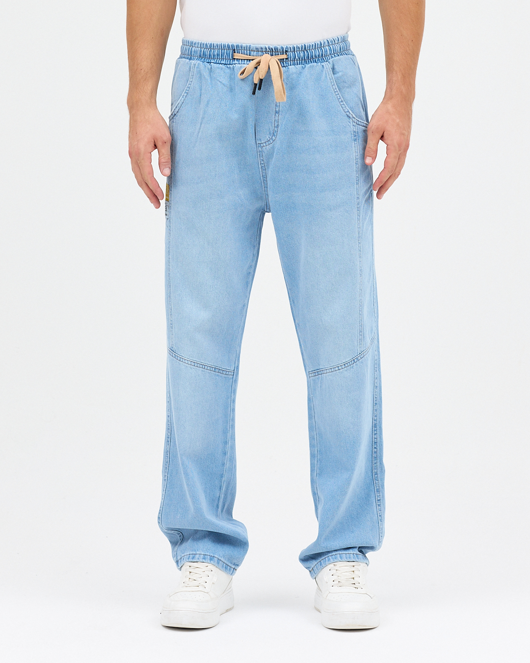  BAGGY JEAN TAŞ BUZ MAVİ